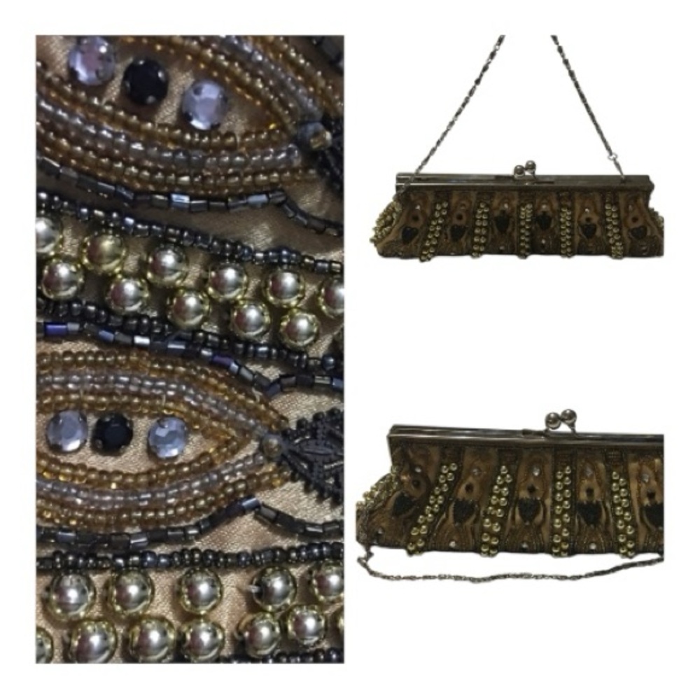 INC Lexy Beaded Embellished Vintage 90'S, Bag Purse